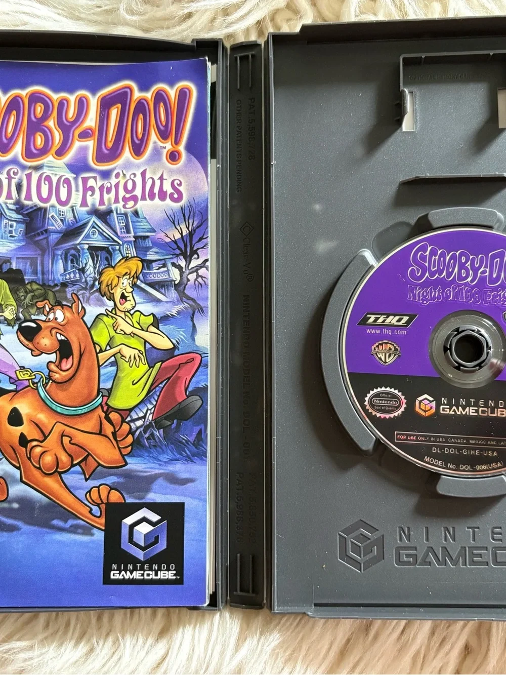 Scooby Doo Night of 100 Frights Nintendo GameCube Game 2002 Complete CIB Vintage